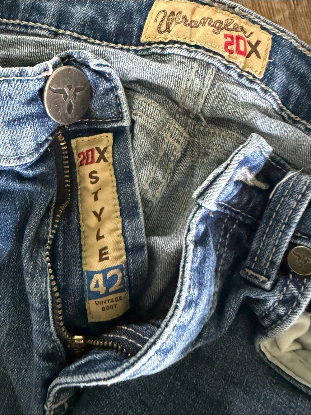 Men's Wrangler 20x jeans 29x34